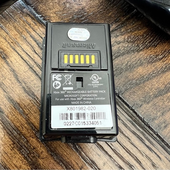 Xbox 360 Wireless Black Controller Microsoft Xbox Console 1403 - Picture 10 of 11